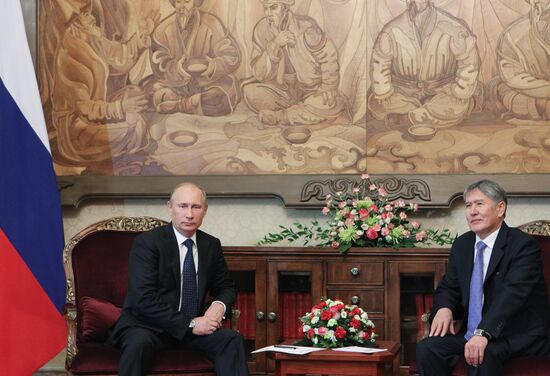 Vladimir Putin's working visit to Kyrgyzstan
