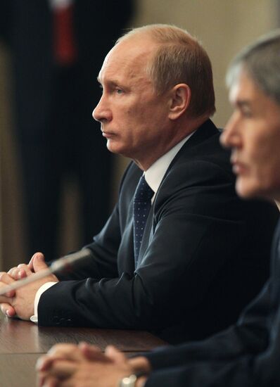 Vladimir Putin's working visit to Kyrgyzstan