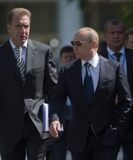 Vladimir Putin's working visit to Kyrgyzstan