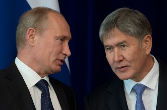 Vladimir Putin's working visit to Kyrgyzstan