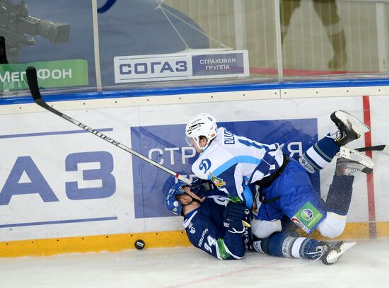 Ice hockey. KHL. Dynamo Moscow vs. Dynamo Minsk
