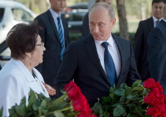 Vladimir Putin's working visit to Kyrgyzstan
