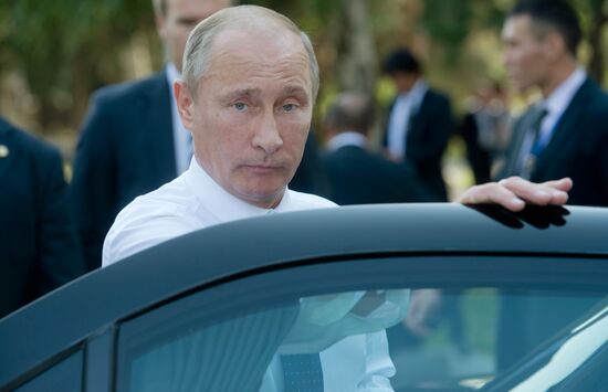 Vladimir Putin's working visit to Kyrgyzstan