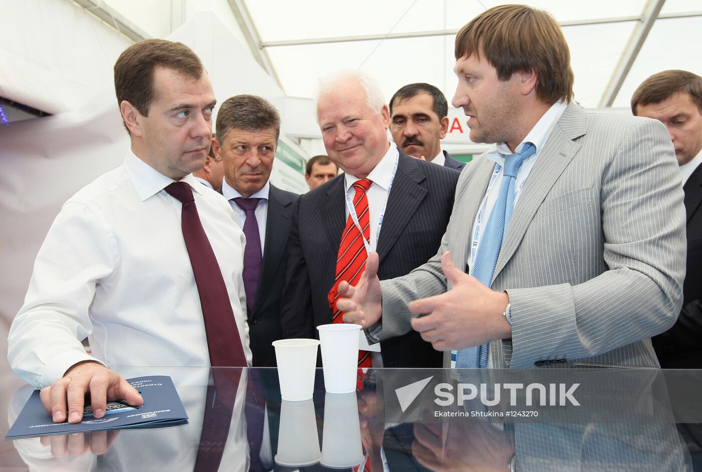D.Medvedev at XI International Investment Forum Sochi 2012