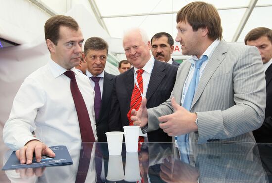 D.Medvedev at XI International Investment Forum Sochi 2012