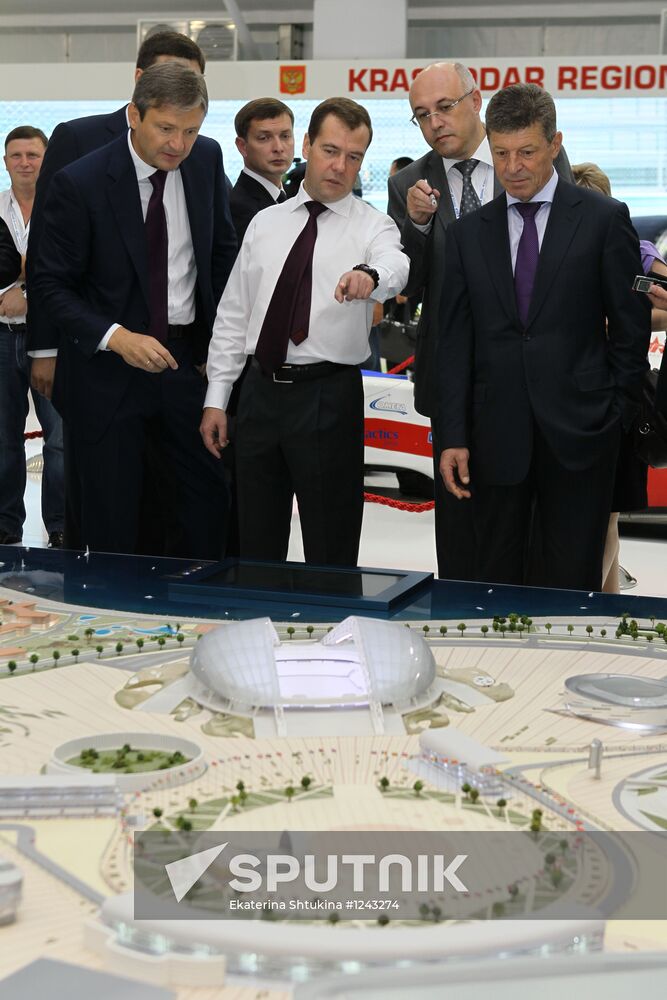 D.Medevedev at XI International Investment Forum Sochi 2012