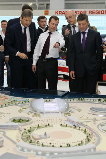 D.Medevedev at XI International Investment Forum Sochi 2012