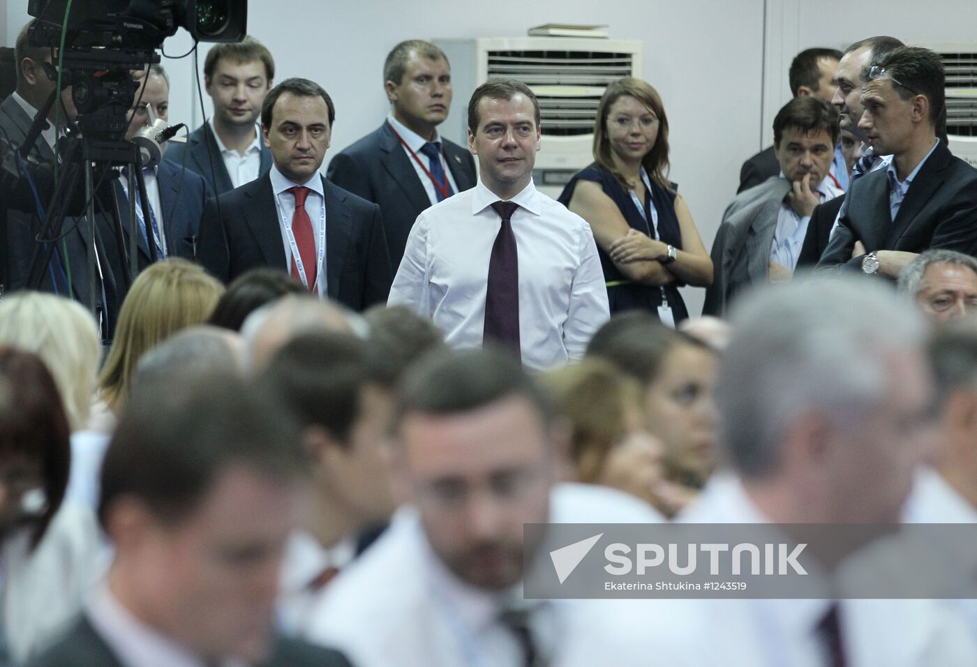 Dmitry Medvedev at XI International Investment Forum Sochi 2012