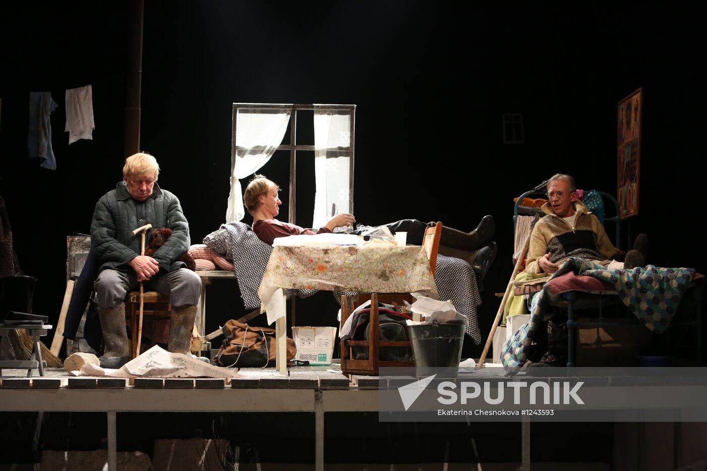 Runthrough of Alexander Gordon's play Snow