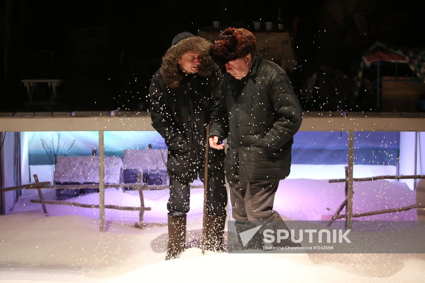 Runthrough of Alexander Gordon's play Snow