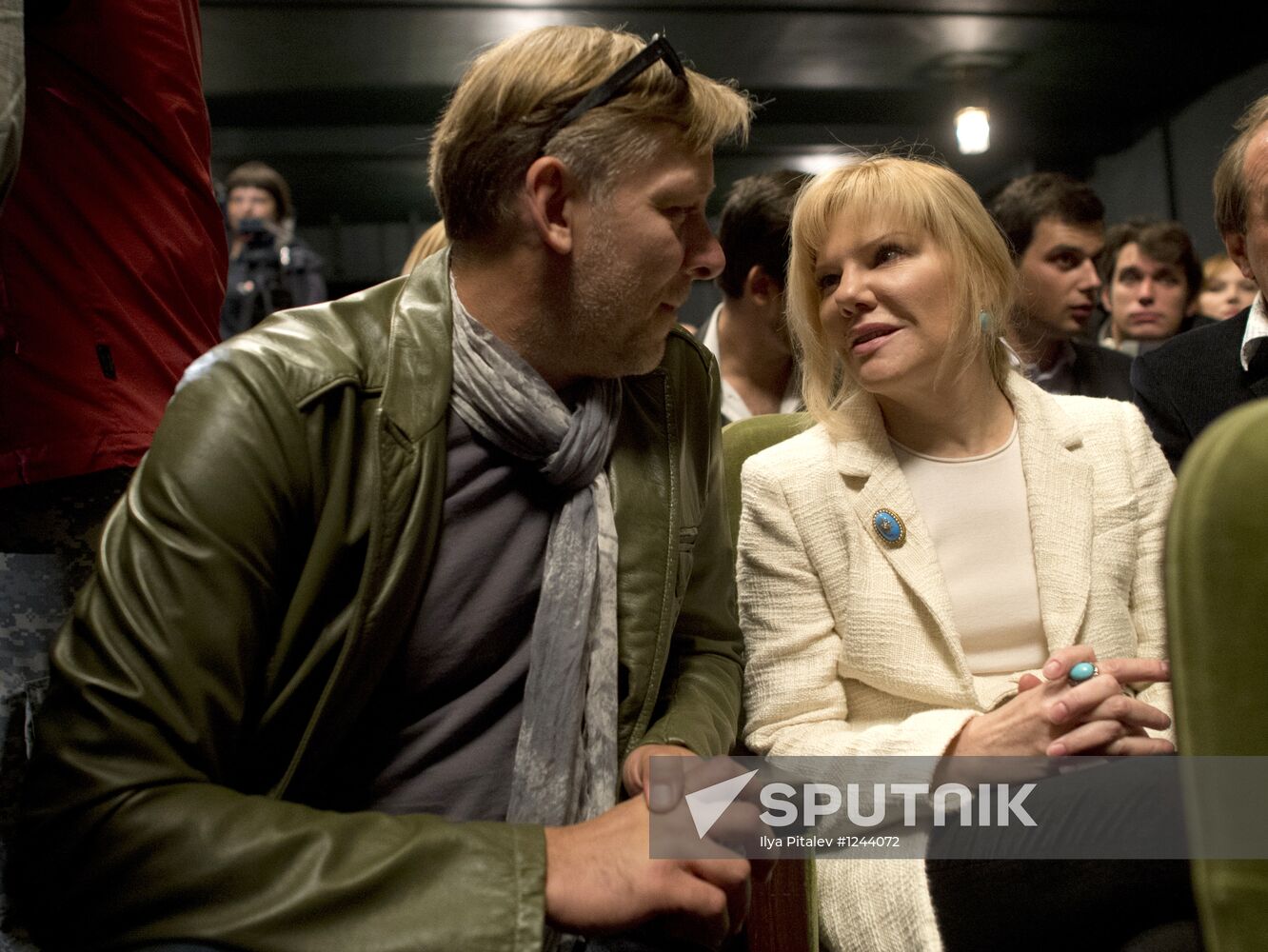 Lenkom Theater troupe gathering