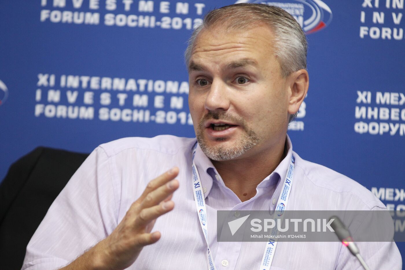 XI International Investment Forum Sochi 2012