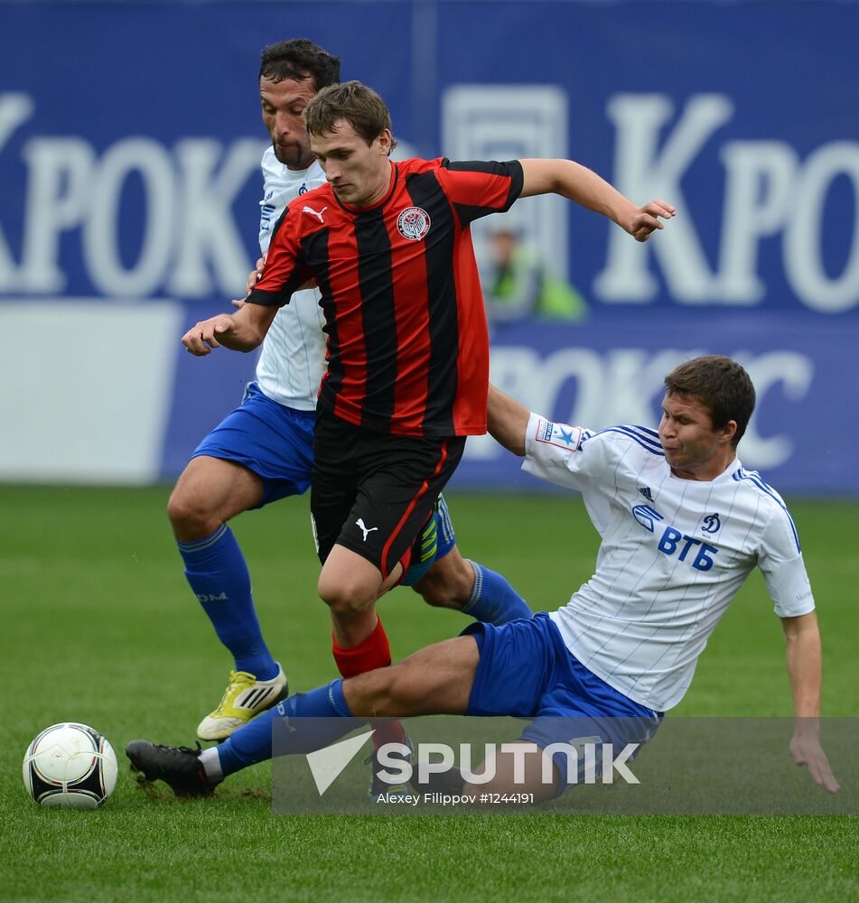 Football. Russian Premiere League. Dynamo vs. Amkar