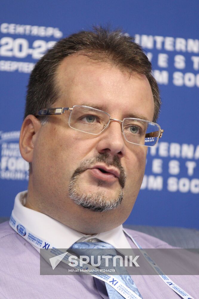 XI International Investment Forum Sochi 2012