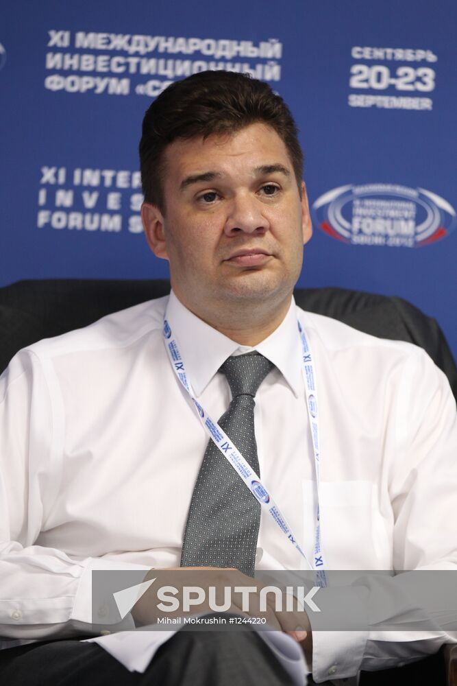 XI International Investment Forum Sochi 2012