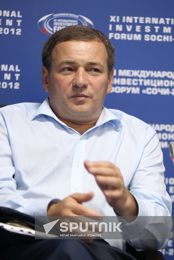 XI International Investment Forum Sochi 2012