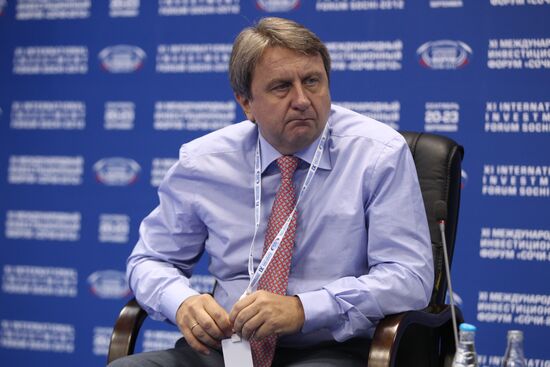 XI International Investment Forum Sochi 2012