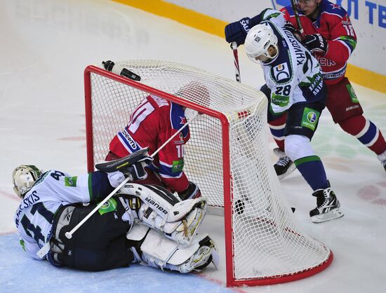Ice Hockey. KHL. CSKA vs. Yugra