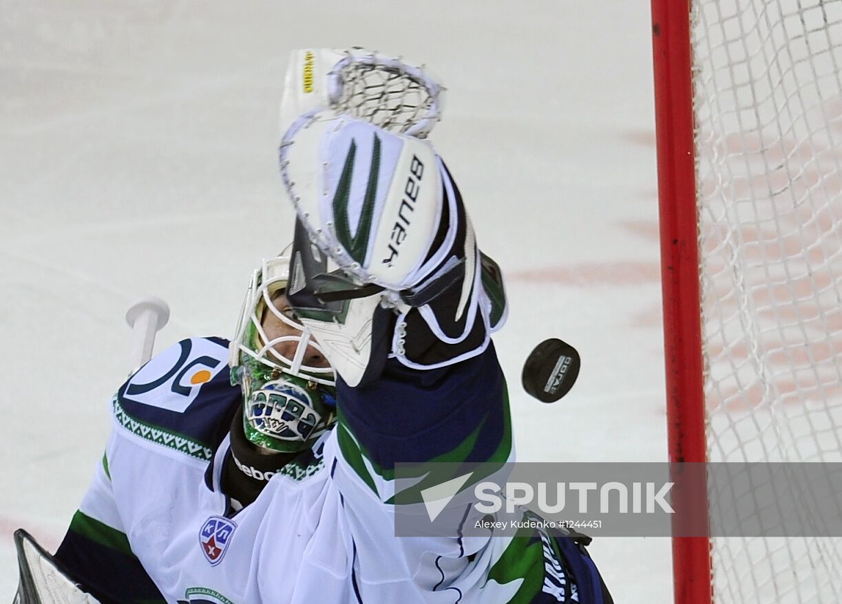 Ice Hockey. KHL. CSKA vs. Yugra