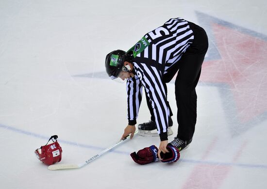 Ice Hockey. KHL. CSKA vs. Yugra