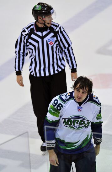 Ice Hockey. KHL. CSKA vs. Yugra