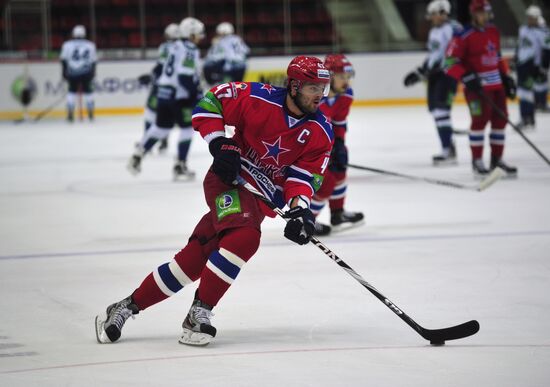 Ice Hockey. KHL. CSKA vs. Yugra