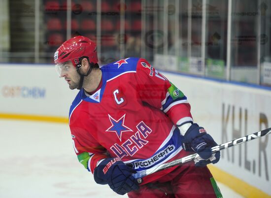 Ice Hockey. KHL. CSKA vs. Yugra