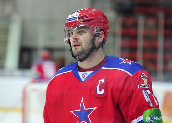 Ice Hockey. KHL. CSKA vs. Yugra