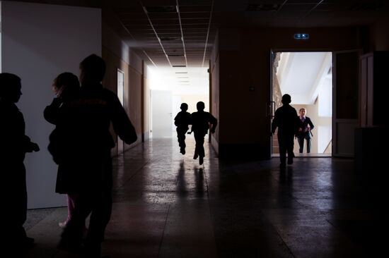 School with cadet classes under patronage of Russian MES