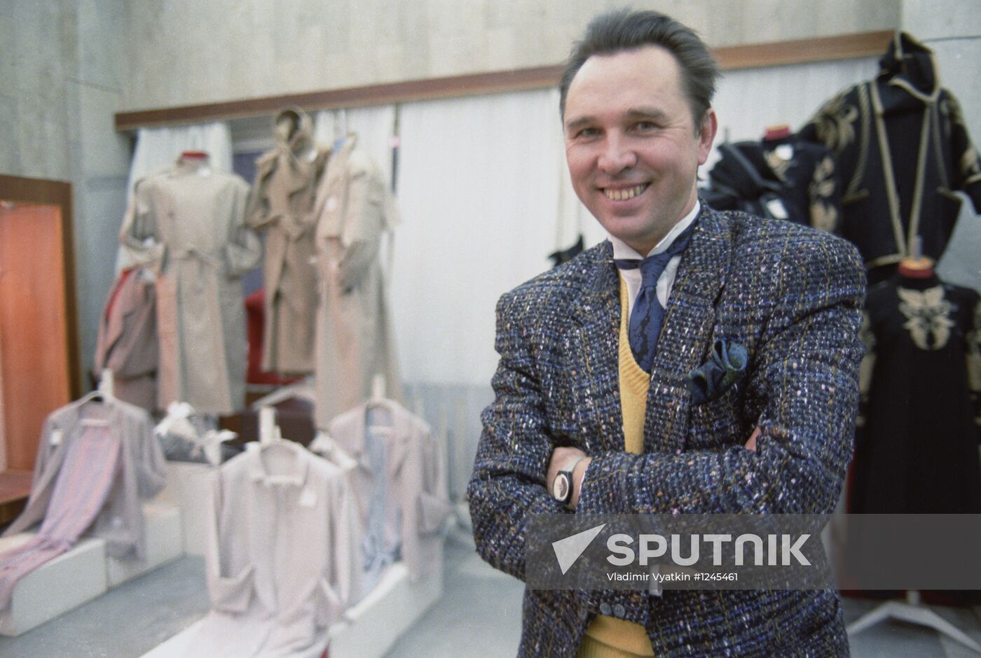Fashion designer Vyacheslav Zaitsev