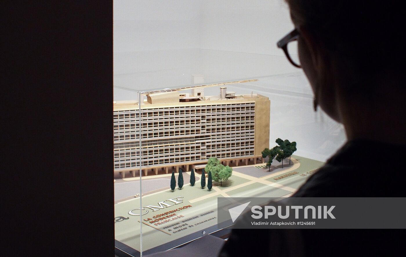 Le Corbusier exhibition opens in Moscow