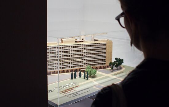 Le Corbusier exhibition opens in Moscow