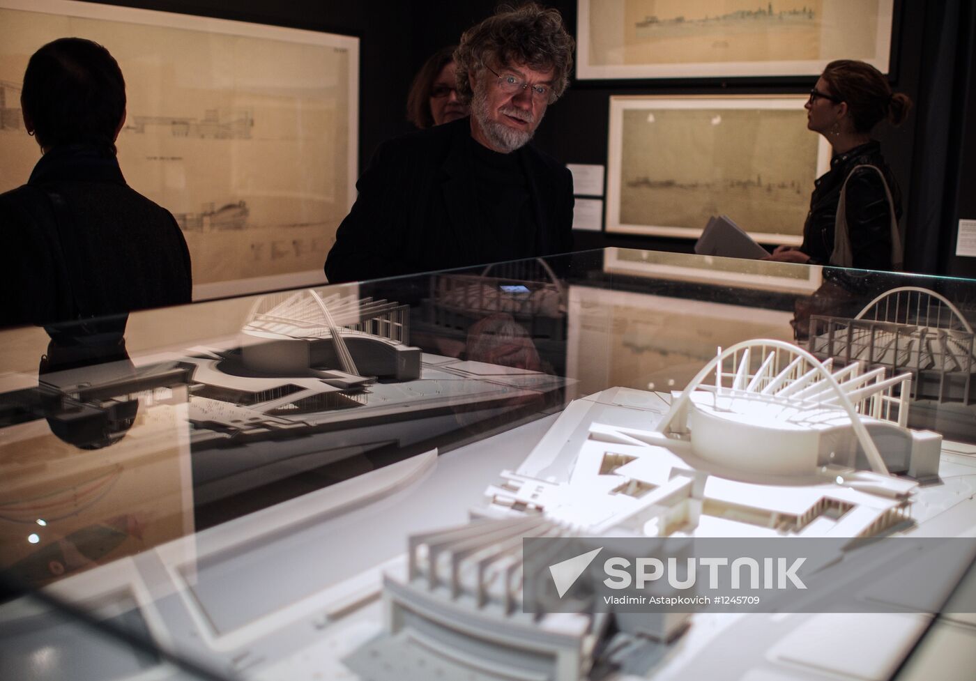 Le Corbusier exhibition opens in Moscow