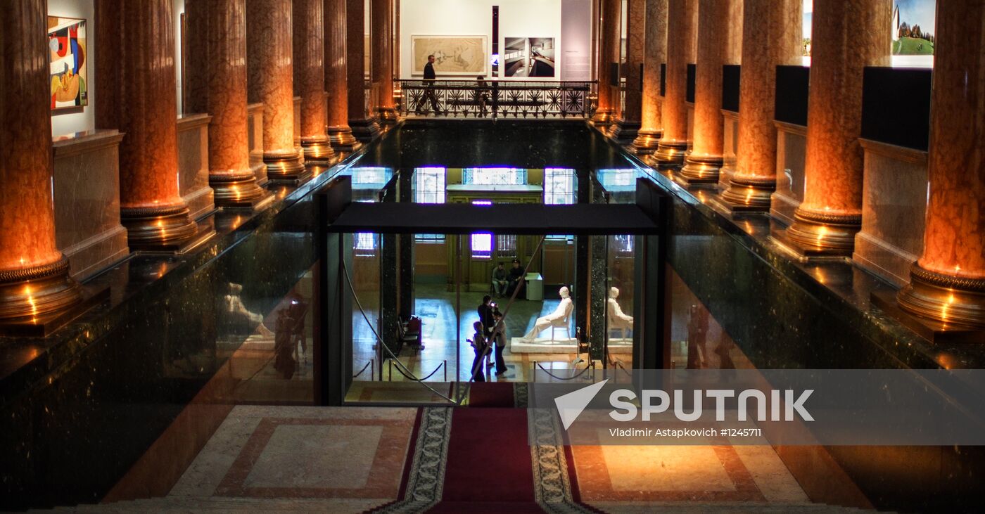 Le Corbusier exhibition opens in Moscow