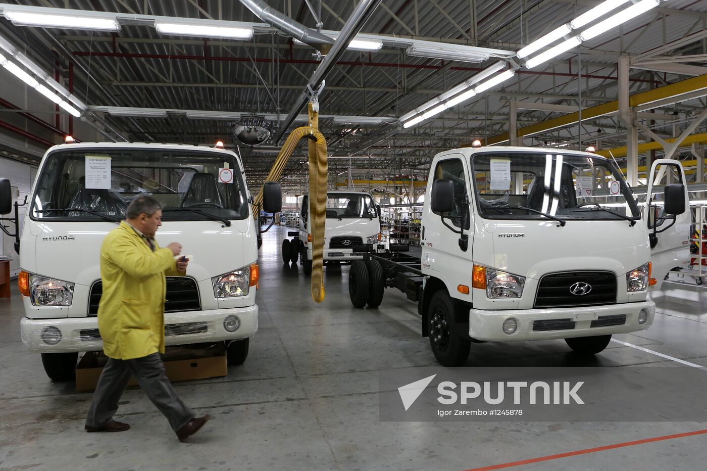 Avtotor car assembly plant operations