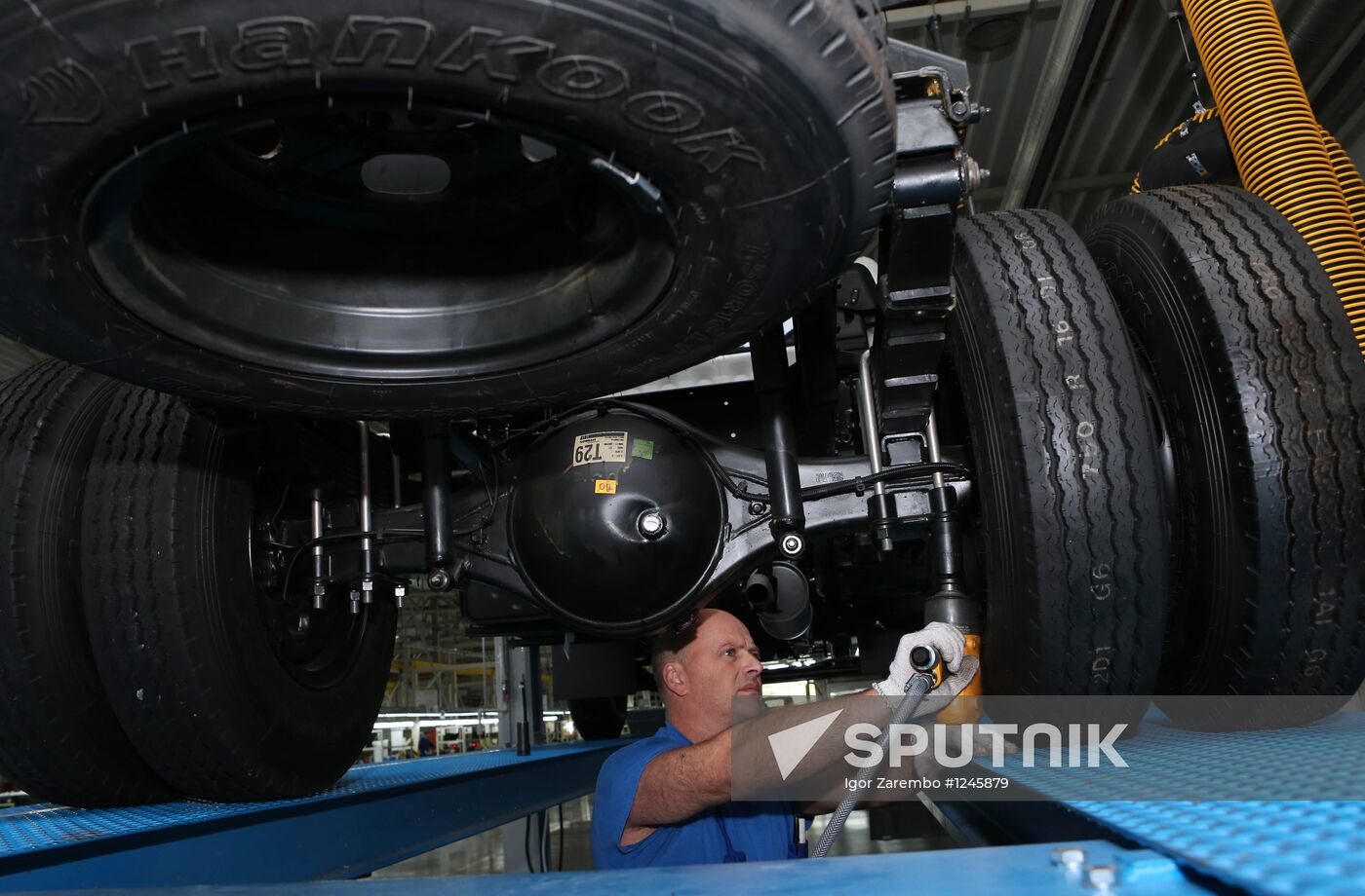 Avtotor car assembly plant operations