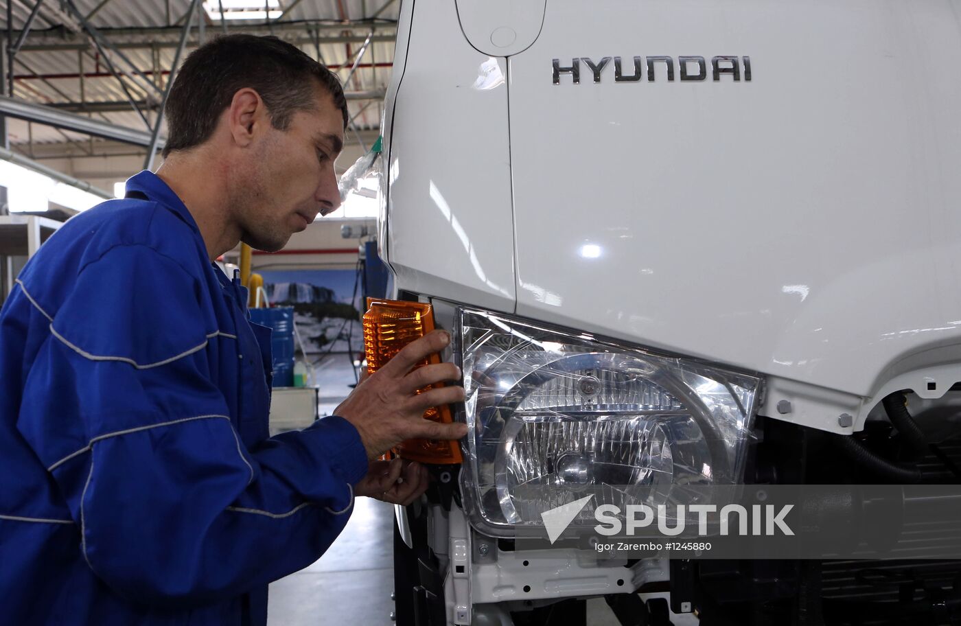 Avtotor car assembly plant operations