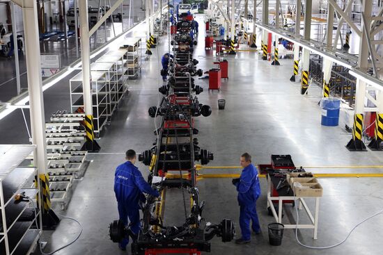 Avtotor car assembly plant operations