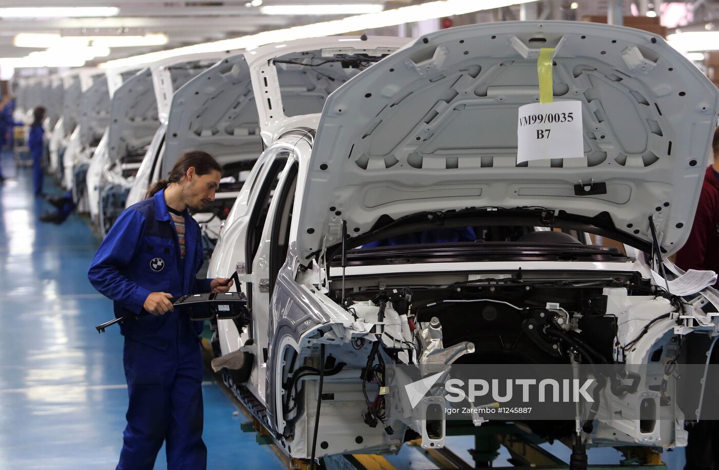 Avtotor car assembly plant operations