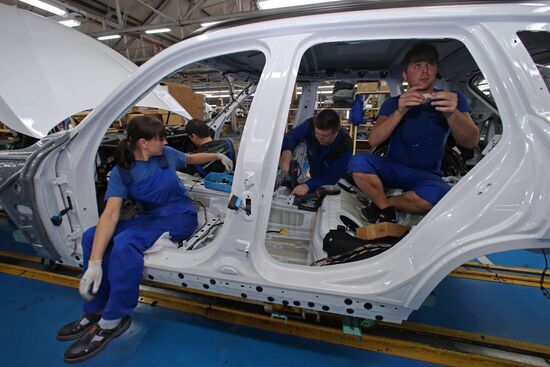 Avtotor car assembly plant operations