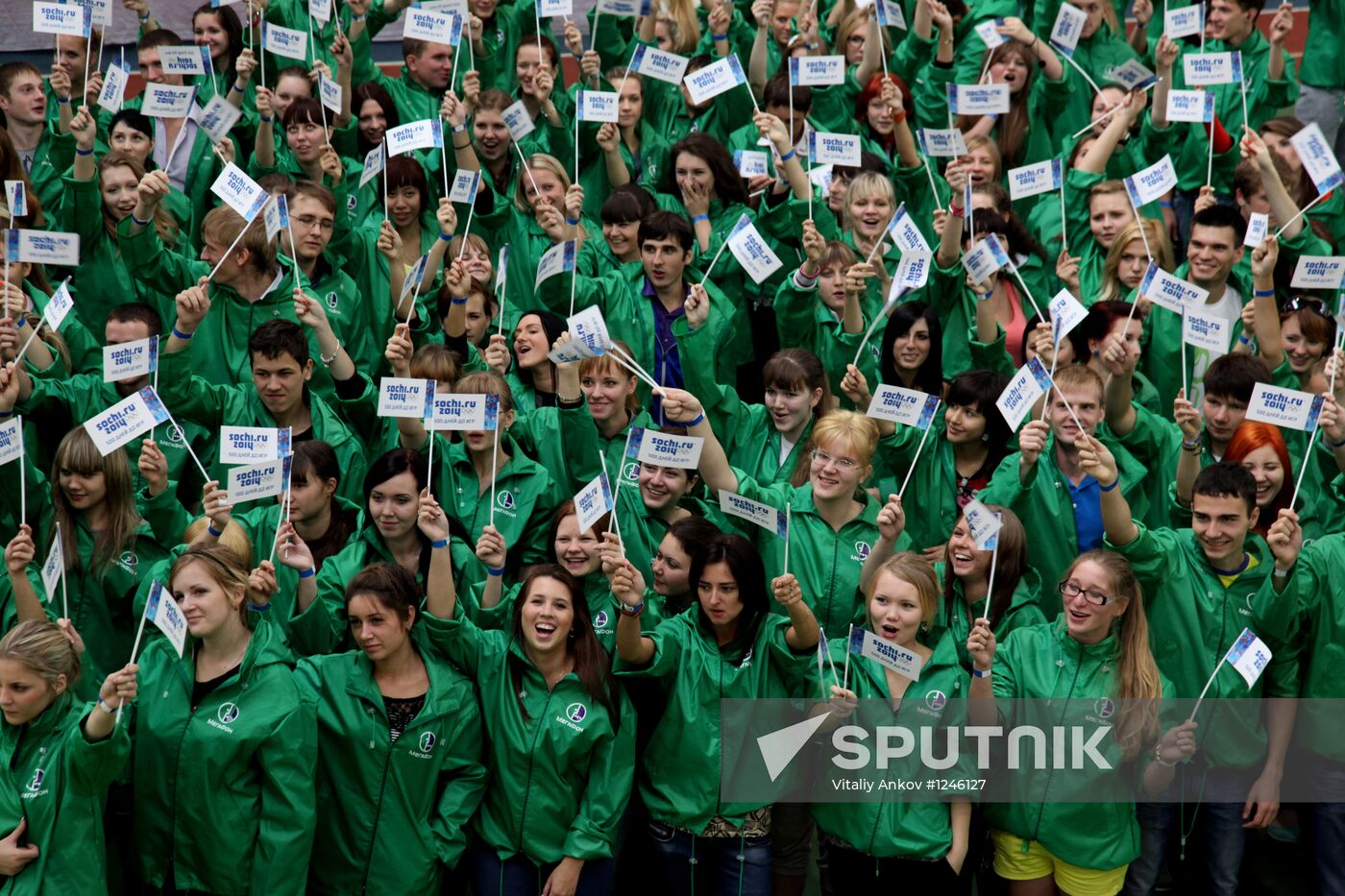 500 days prior to the 22nd Olympic Winter Games in Sochi
