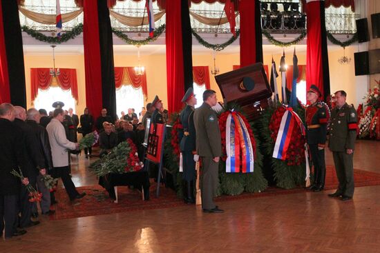 Funeral of ex-Defense Minister Pavel Grachev