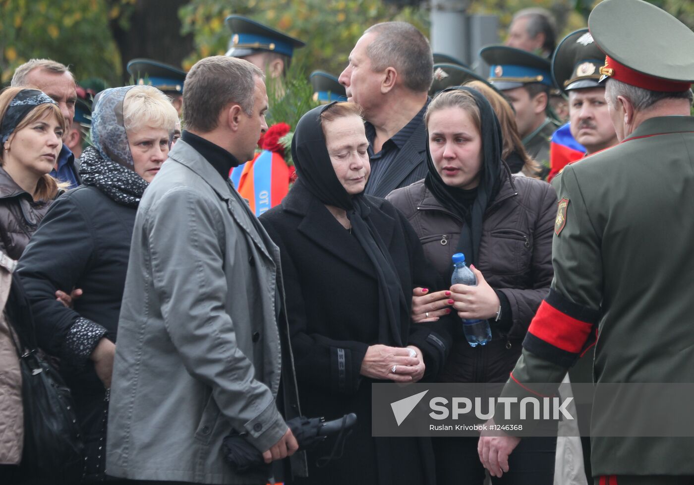 Funeral of ex-Defense Minister Pavel Grachev