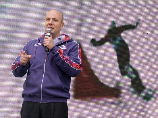 500 days prior to the 22nd Olympic Winter Games in Sochi