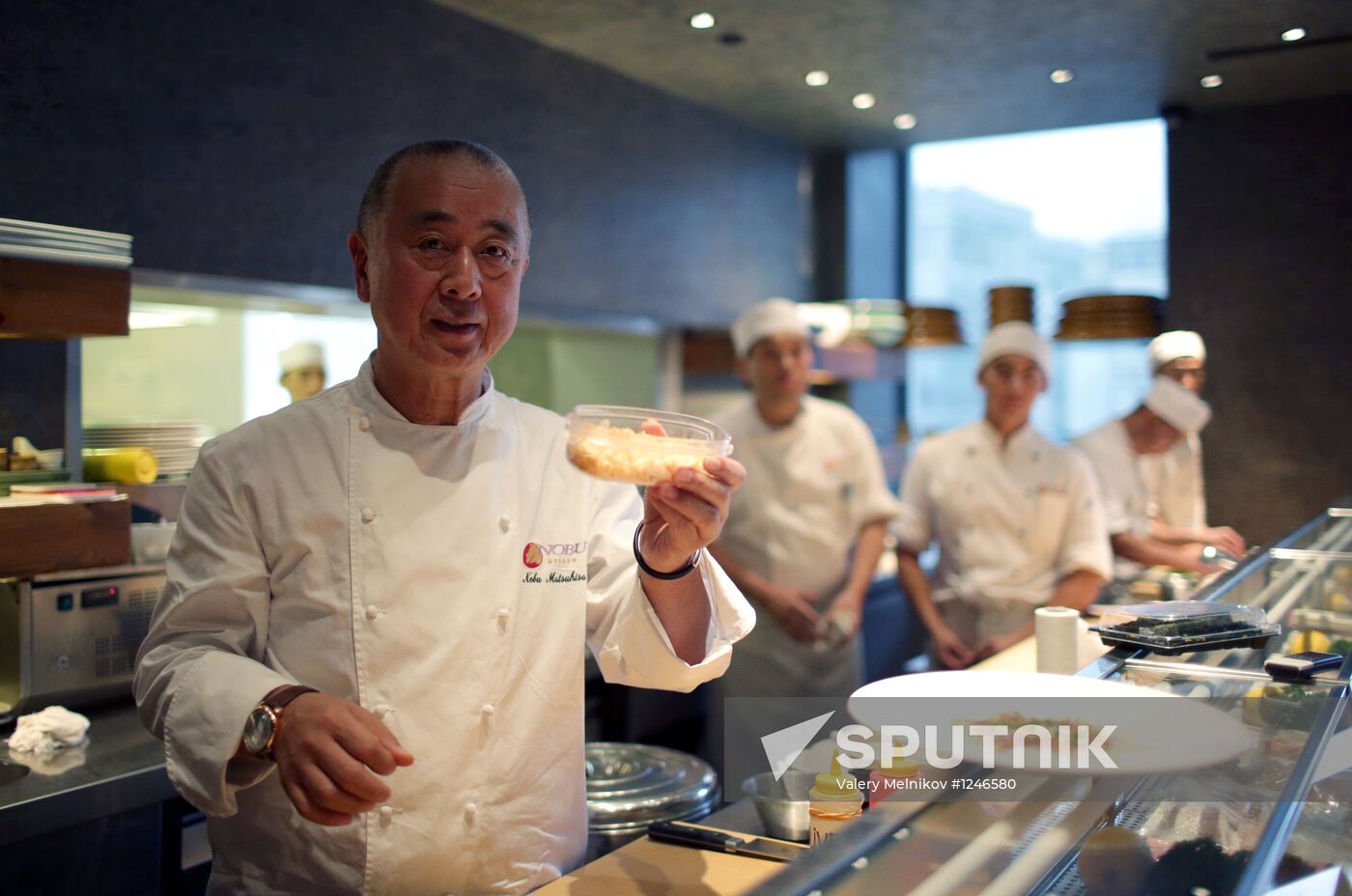 Chef Nobu Matsuhisa visits Moscow
