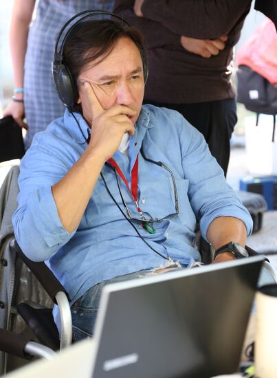 Production of film "American Girl" in Astrakhan