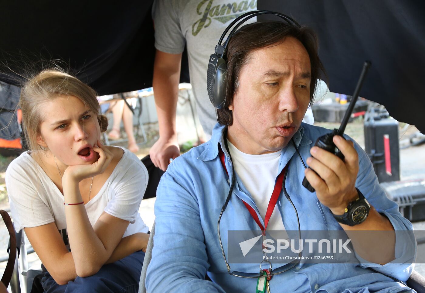 Production of film "American Girl" in Astrakhan