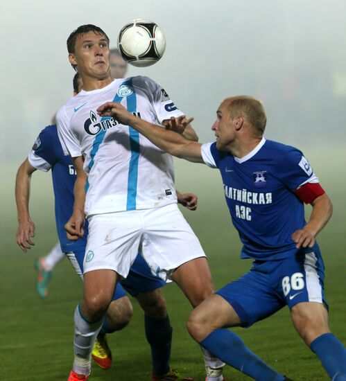 Football. Cup of Russia. Baltika vs. Zenit