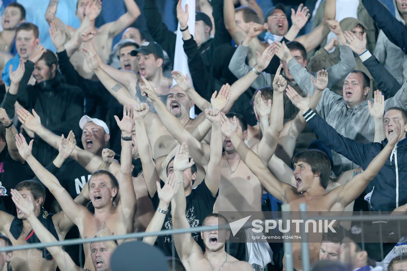 Football. Cup of Russia. Baltika vs. Zenit