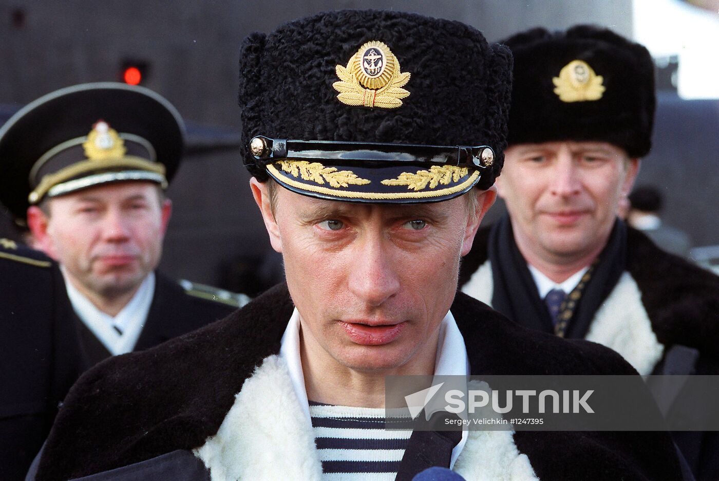 Vladimir Putin in Severomorsk